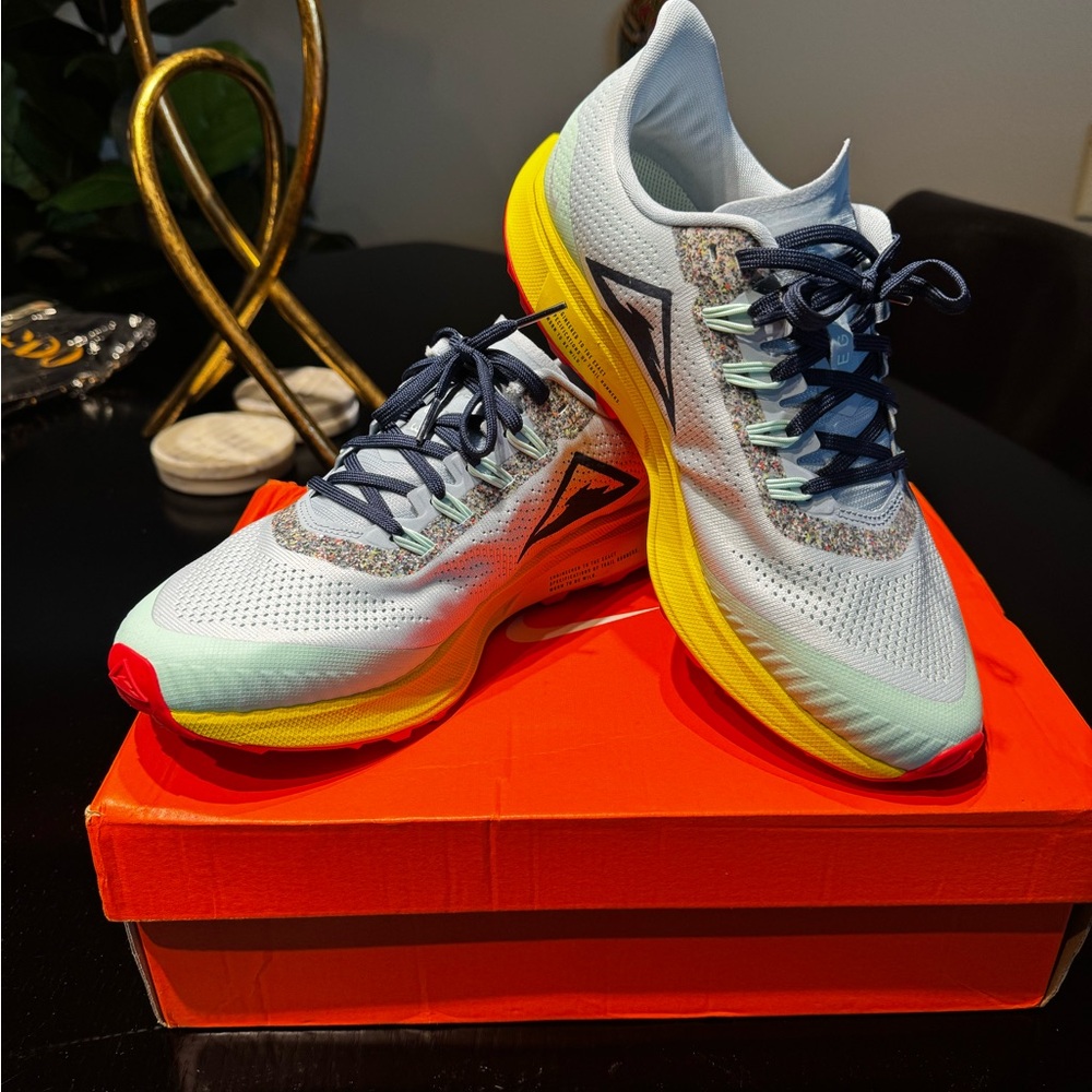 Nike Aura and Blackened Blue Air Zoom Pegasus 36 Trail